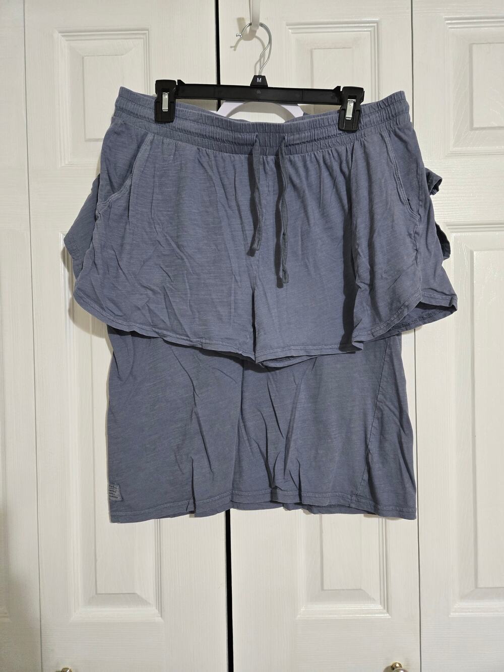 Crane large women's blue pajama set
